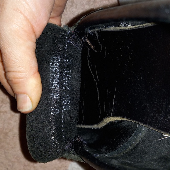 Chunky af leather Eastland platform loafers 8 fit 7-7.5 - Picture 6 of 9